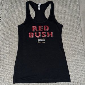 Black cotton tank top